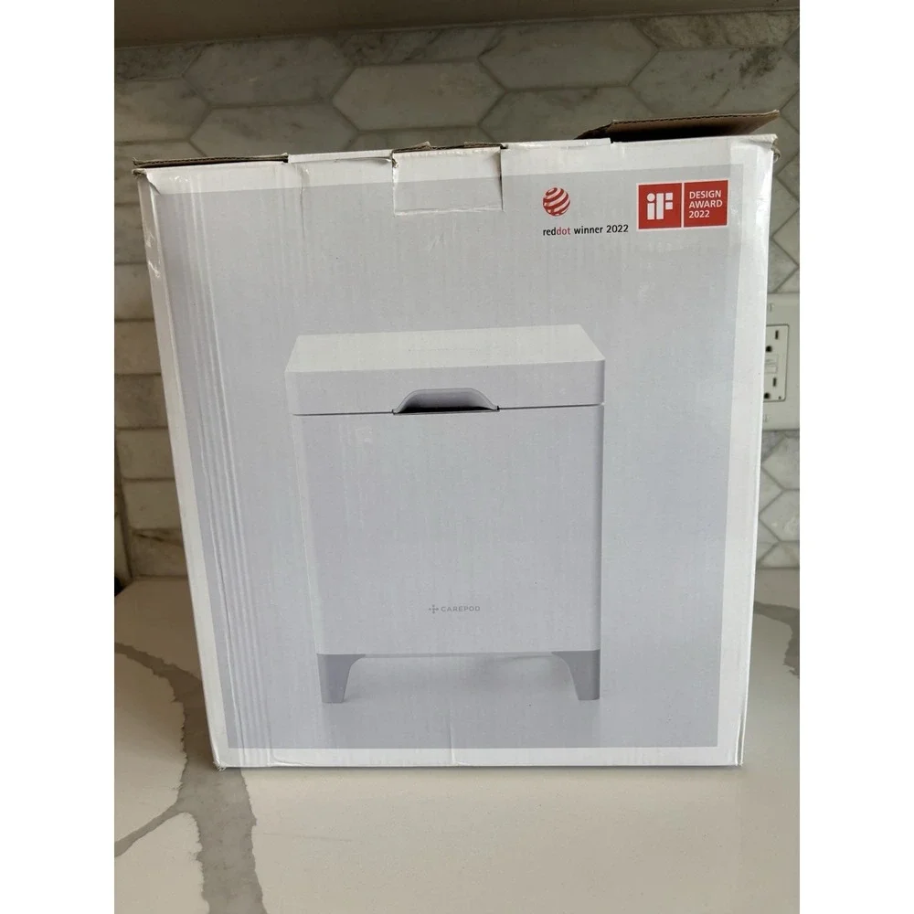 Carepod Cube Plus X50V - Sanitizing Warm + Cool Mist Stainless Steel Humidifier